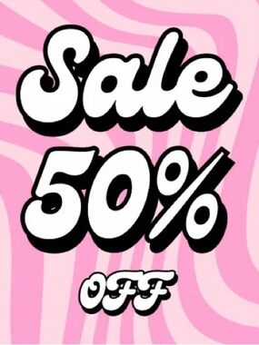 Bundles of 2+ are 50% off!